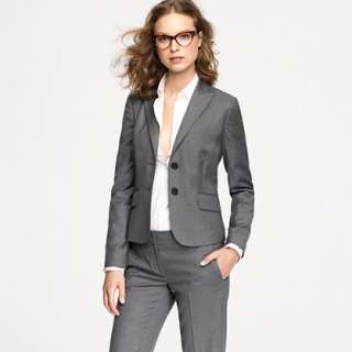 Two button jacket in Super 120s   Super 120s   Womens suiting   J 