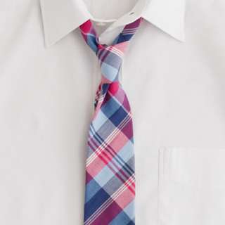   madras tie   cotton ties   Mens ties & pocket squares   J.Crew