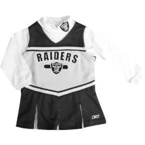  Oakland Raiders Infant Long Sleeve Cheerleader Jumper 