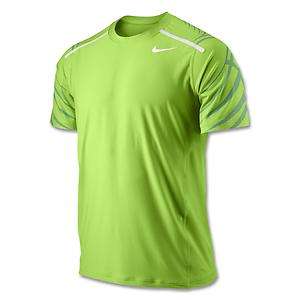Nike Rafael Nadal Finals Crew Top Rafa Green Shirt Australian Open Sz 