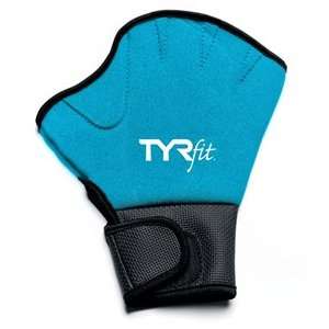  TYR Fitness Gloves Aqua Gloves