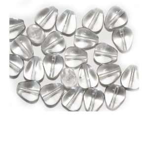  Crystal Flat Teardrop Czech Pressed Glass Beads Arts 