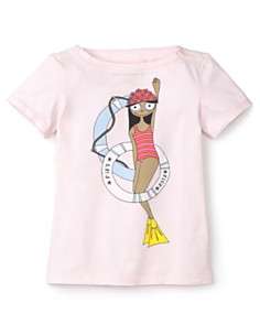 Little Marc Jacobs Girls Laurie Miss Marc Tee   Sizes 2 6