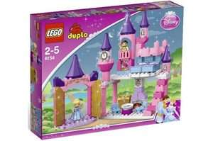 LEGO DUPLO 6154 DISNEY PRINCESS CINDERELLAS CASTLE BUILDING BLOCK TOY 