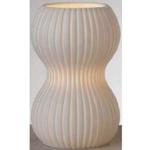   Hour Glass Contemporary / Modern One Light Table Lamp from the Ho