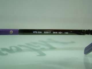 PRADA VPS 52A 5AV 101 GUNMETAL EYEGLASSES FRAME Size 52  