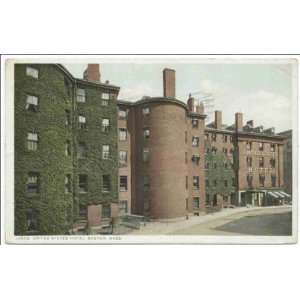  Reprint United State Hotel, Boston, Mass 1898 1931
