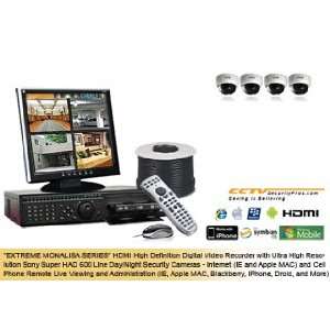   Security Camera System with Internet and Cell Phone VIewing (iPhone