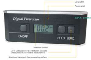 Digital Protractor,Angle Finder.Inclinometer,V Groove  