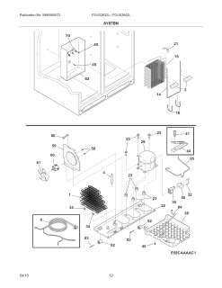 Frigidaire Refrigerator System Parts