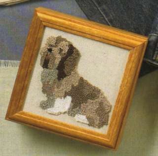 PunchNeedle Needlepunch Embroidery Dog Puppy Patterns  
