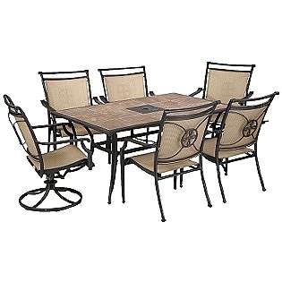 pc. Dining Set, River Stone Collection  Garden Oasis Outdoor Living 