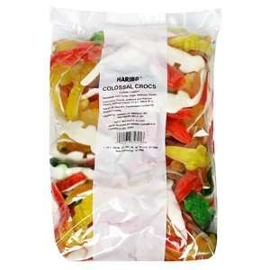 Haribo Gummi Candy, Colossal Crocs, 5 Pound Bag