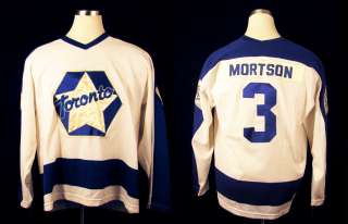 LaBatt’s Original Six Gus Mortson Game Used Jersey  