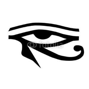   and Stick Wall Decals   Eye of Horus Tribal Tattoo   Removable Graphic