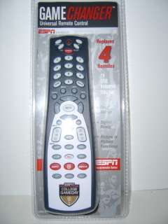 ESPN GameDay Universal 4 Device Remote Control  