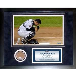 Steiner Sports MLB New York Yankees Jorge Posada 11 x 14 inch Mini 
