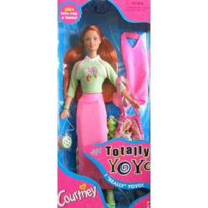  Barbie COURTNEY Totally Yo Yo Doll w Yo Yo Frog & Bunny 