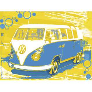 None Vintage VW Bus   Poster by Michael Cheung (31 1/2x23 1/2) at 