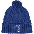Reebok Indianapolis Colts Womens Knit Hat Retro Pom Cuffed Knit Hat