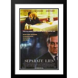  Separate Lies 20x26 Framed and Double Matted Movie Poster 