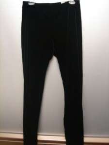 CHICOS VELEVET LEGGING Black Pants BEAUTY & COMFORT size 3 NWT  