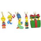 Kurt Adler Set of 5 The Simpsons Family Mini Christmas Ornaments