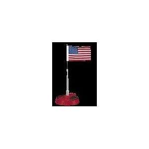 MTH 30 9074 American Flag Pole w/Base Patio, Lawn 
