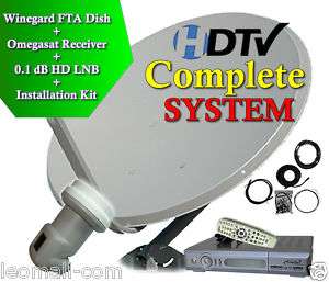 Complete Satellite Set OMEGASAT DSB 5700 FTA SYSTEM  