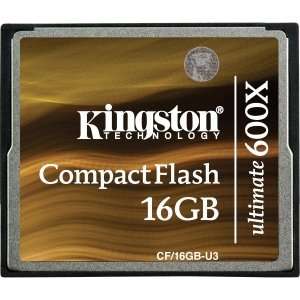  Ultimate CF/16GB U3 16 GB CompactFlash (CF) Card. 16GB ULTIMATE CF 