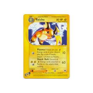  Pokemon E Expedition Rare Raichu 61/165 Toys & Games