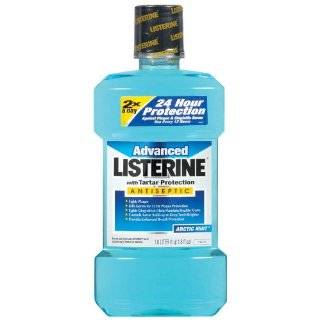   Mouthwash with Tartar Protection, Artic Mint 1 Liter, 33.8 Ounce