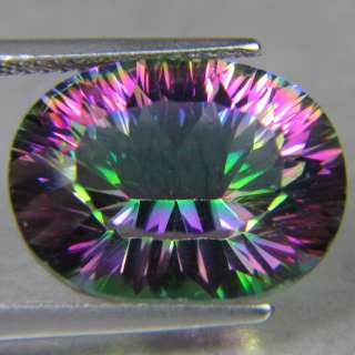 30 CTS AWESOME NATURAL OVAL MYSTIC TOPAZ GEMSTONE  