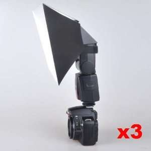 Neewer 3x Flash Diffuser Softbox E2B NG 280 for Canon 580EX/550EX/430 