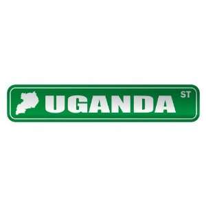   UGANDA ST  STREET SIGN COUNTRY