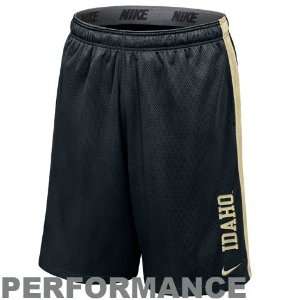 Nike Idaho Vandals Black Gold Varsity Mesh Performance Shorts (X Large 