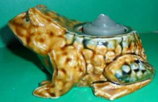 Frog Toad Candleholder Japan Frog Toad Ceramic Candle Holder by Our 