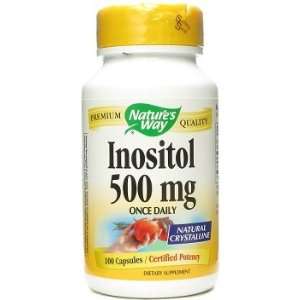    Natures Way Inositol 500 mg 100 Caps
