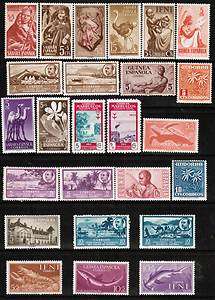Spanish Colonies, 25 different stamps collection  