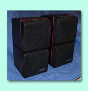   Acoustimass 8/10/12/15 Double Cube Redline Speakers One Pair  