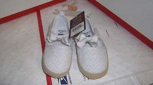 CARTERS INFANT GIRLS CRIB SHOES CROCHET MARY JANES LACE  