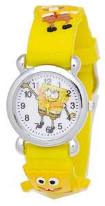 Vp176 Spongebob Squarepants Kids Quartz 3D Wrist Watch  