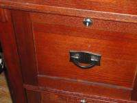 MISSION STICKLEY STYLE FILE CABINET TWO DRAWER Arts & Crafts Style 