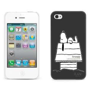  iluv iCP751SBLK Snoopy Hardshell Case for iPhone 4S /4   1 