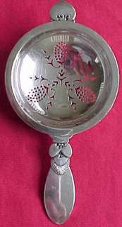 Jensen CACTUS Sterling Silver OVER THE CUP TEA STRAINER  