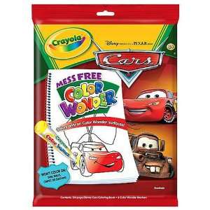 Crayola Color Wonder Disney Pixars Cars Coloring Set, Includes Book 