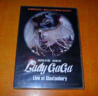Lady GaGa Live at Glastonbury DVD+CD Collection Rare New  