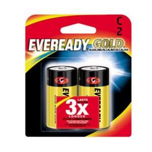  Eveready Gold C Batteries   Two pack 