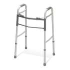 Medline G30755P Two Button Folding Walkers without Wheels Case Of 4 EA