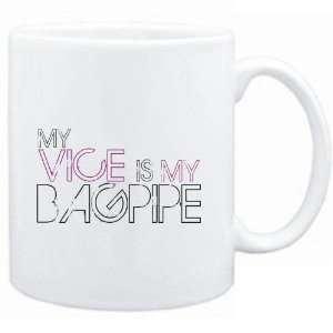    Mug White  my vice is my Bagpipe  Instruments